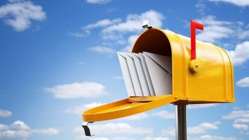 Mailbox with Notices